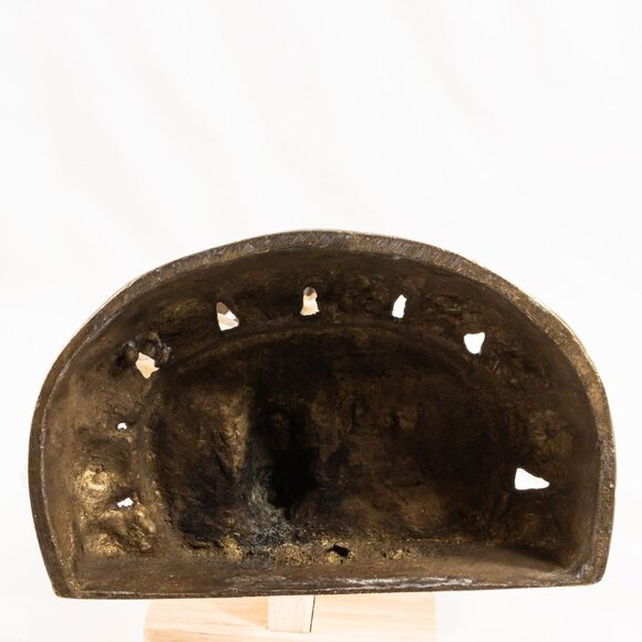 Vintage Bronze Apsara Statue Graceful Celestial Dancer Hindu/Buddhist Art 20.5in - Picture 7 of 7